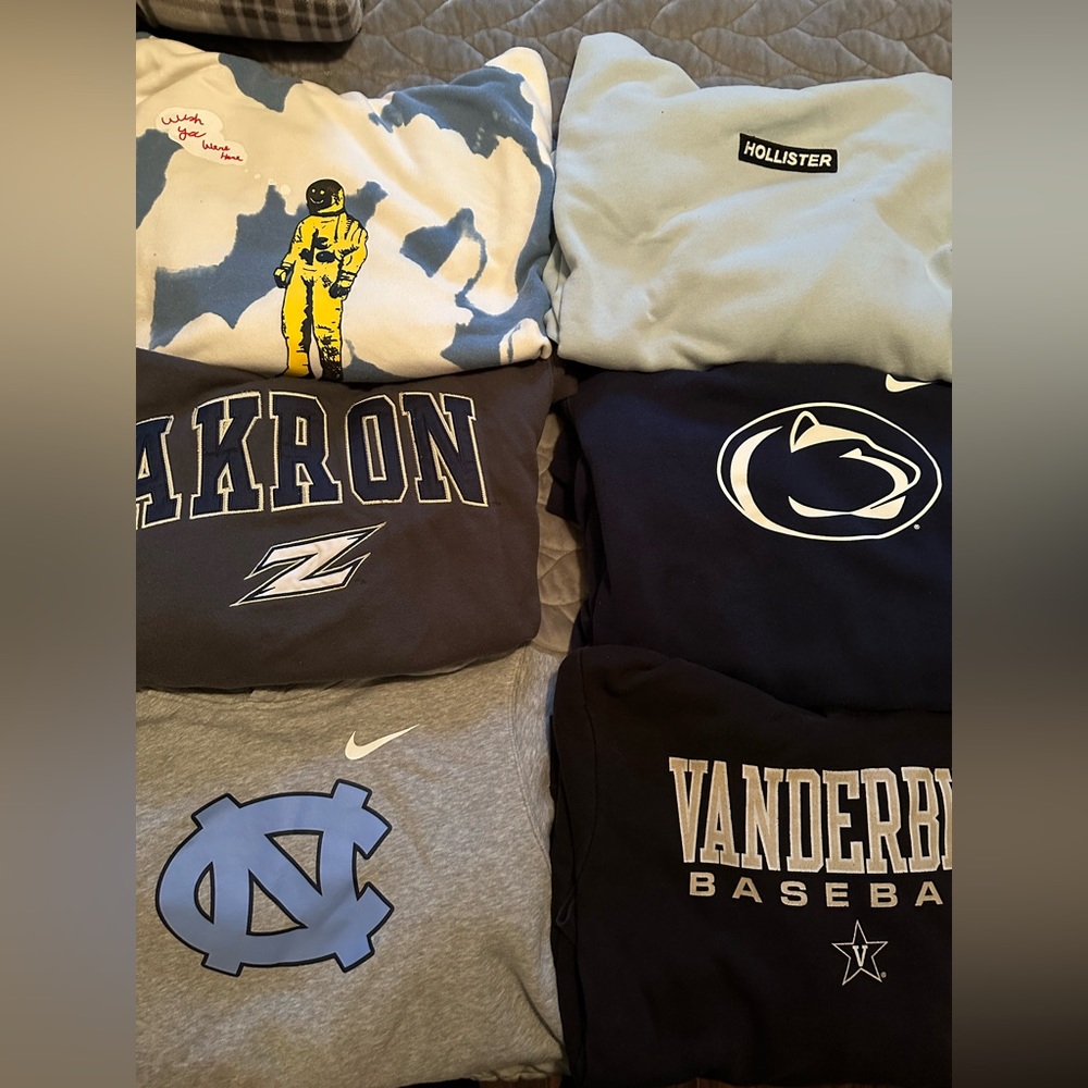 Hoodies medium and large